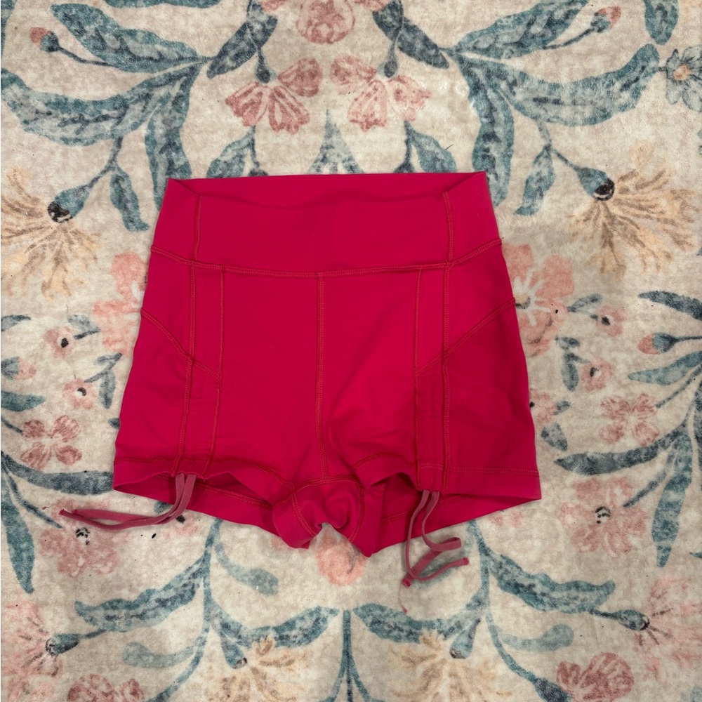 Lululemon Athletica Women's Hot Pink Athletic Shorts